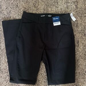 Old Navy Women's Black Pixie Flare Pants